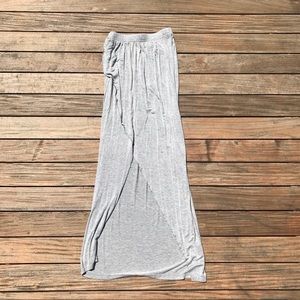 Free People Gypsy Junkies High Slit Maxi Skirt